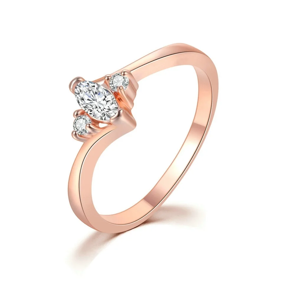

TRACYSWING Rings For Women Multicolor Optional Simple Oval AAA+ Cubic Zircinia Wedding Gift Fashion Jewelry TWR798
