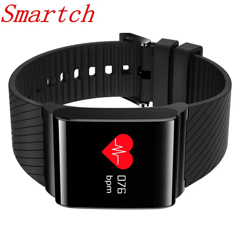 Smartch X9 Pro Color Screen Smart Bracelet Blood Pressure Oxygen Heart Rate Monitor Wristband Call SMS