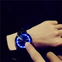 (Free for RU/ES) Waterproof Lover's LED Watch for Men And Women Unisex Couple Watch Nice Faux Leather Relogio Feminino