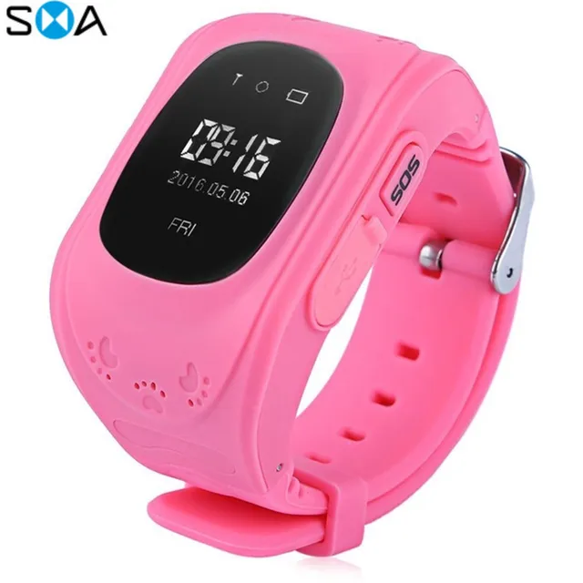 oled m01 kids gps bluetooth smart watch