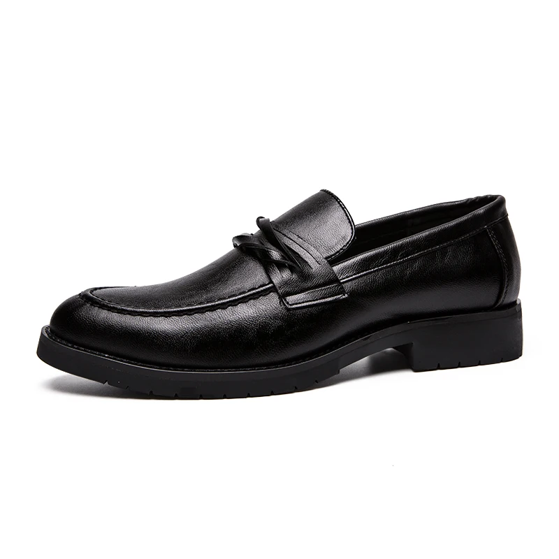 men designer formal leather shoes slip on unique dress male footwear wedding italian luxury brand elegant oxford shoes for men (3)