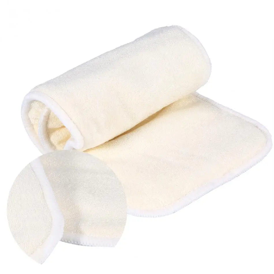 

Washable 5Layer Diaper Insert Mat Bamboo Fiber Reusable Cloth Diaper Pad Adult Incontinence Nappy Liner Insert Pad Diaper Insert