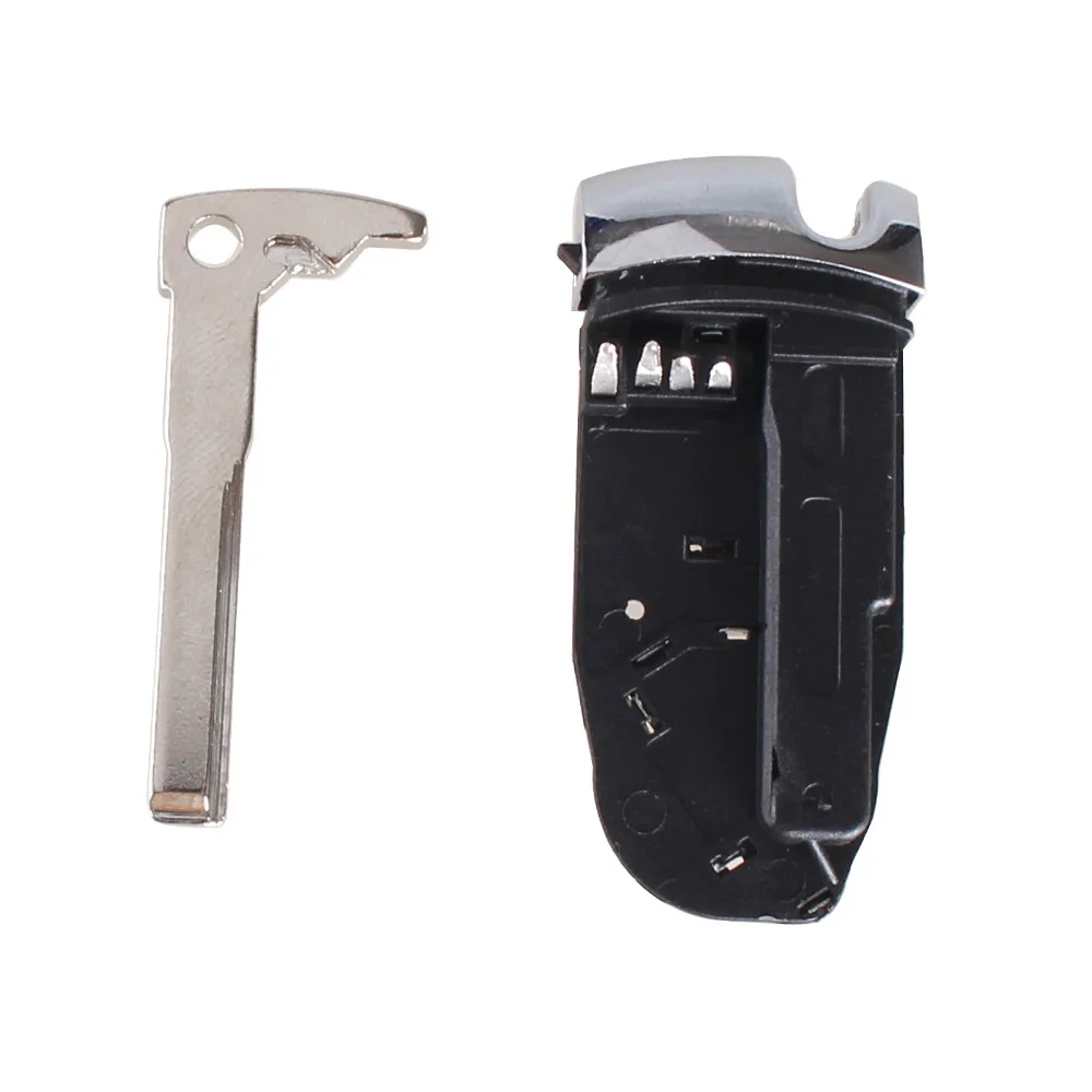 RIOOAK 3 кнопки для Mercedes Key BENZ SMART KEY FOB дистанционный корпус хромированный S SL ML SLK CLK E