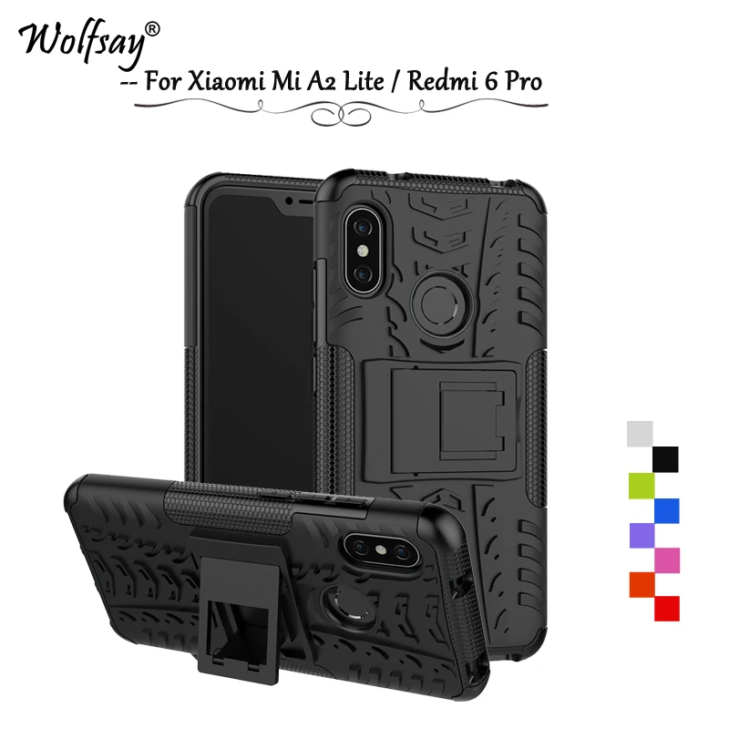 

Xiaomi Mi A2 Lite Case Mi A2 Lite Cover Shockproof Armor Silicone Hard Case For Xiaomi Mi A2 Lite Cover Xiaomi Redmi 6 Pro Shell