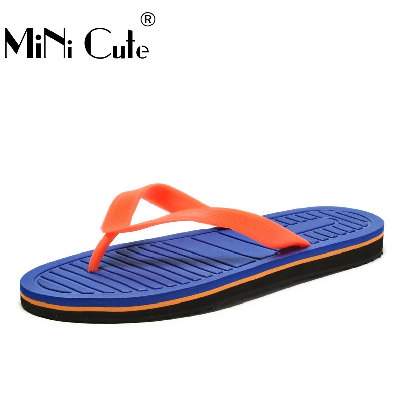 

Men's flip flops Genuine leather Slippers Summer fashion beach sandals shoes for men plus size Eur :39-44 Sandals Men outdoor