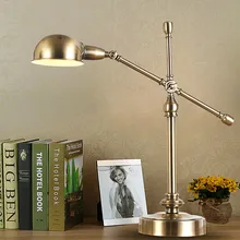 Ограниченная по времени распродажа, американский винтажный прикроватный столик для спальни, промышленный Ретро светильник с длинными ручками, светильники