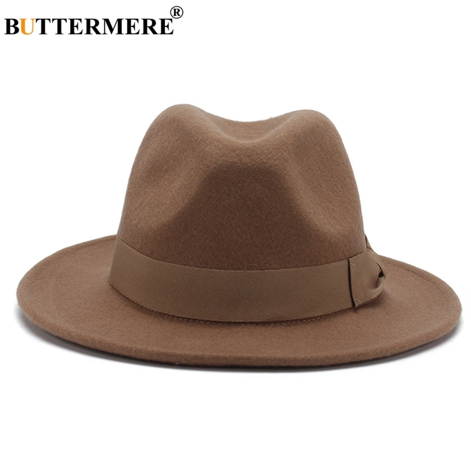 camel wide brim hat