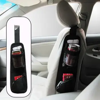 

Hot sale New Seat Side Back Storage Pocket Waterproof fabric Car Auto Vehicle Backseat Hanging Storage Bags Organizer