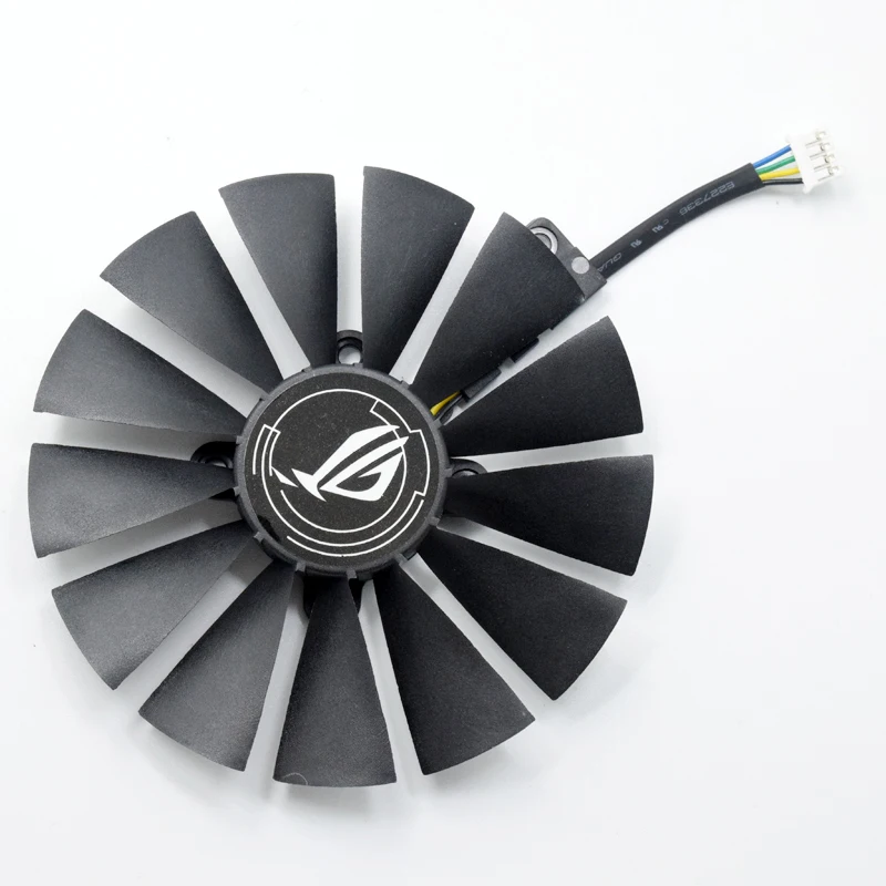 Охлаждающий вентилятор для видеокарты ASUS STRIX RX 470 580 570 GTX 1050Ti 1070Ti 1080Ti T129215SM 95