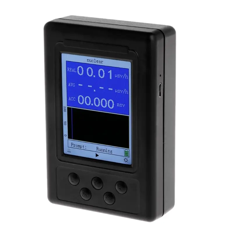  Portable Dosimeter Geiger Counter Nuclear Radiation Detector X-ray Beta Gamma Detector Drop ship