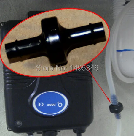universal ozone generator check valve hot Tub Spa Ozone ball - genernal O3 work with 1/4" hose | Обустройство дома