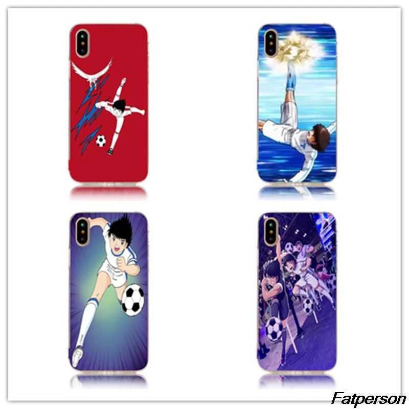 

Captain Tsubasa Hard Transparent phone Case Cover Coque For Apple iPhone 8 8plus 7 7plus 6s 6plus X10 6 5 5s 5c 4 cases