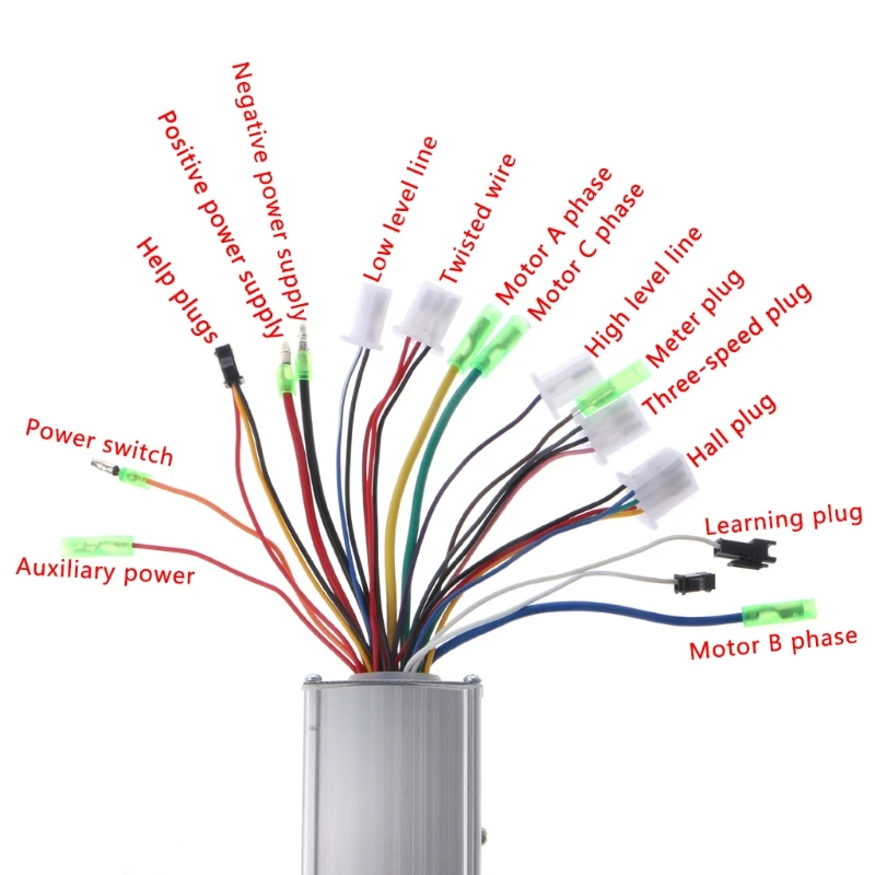 OOTDTY DC 24/36V 250W Бесщеточный Регулятор скорости контроллер скутера электродвигатель