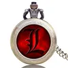 Good Price Antique Small Size Anime Death Note Quartz Retro Pocket Watch Necklace Pendant Gifts for Men Women Gifts erkek kol saati 32789362248