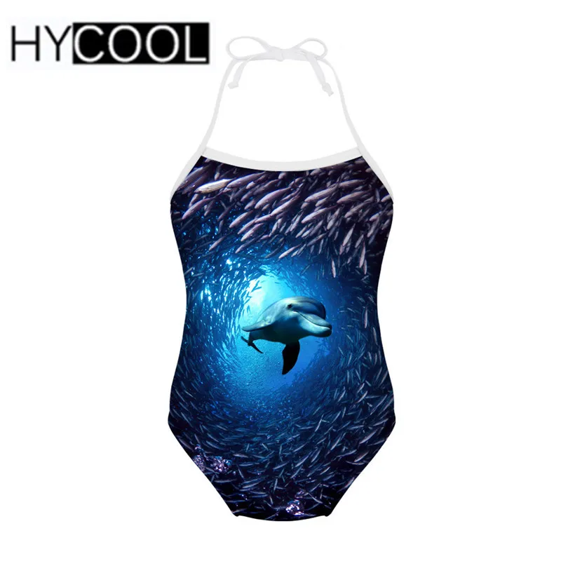 girls shark bathing suit