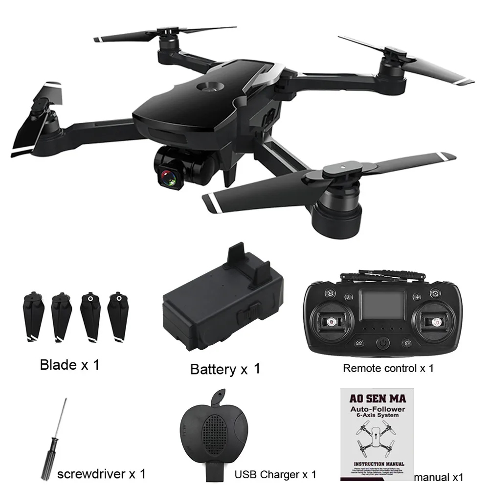 CG006 Бесщеточный 2 4G FPV Wifi HD 1080P камера GPS удержание высоты Квадрокоптер Дрон