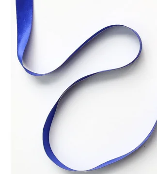 Kyunovia резинка из полиэстера Бисер пояс, отделанный "жемчугом" для свадебное платье невесты пояс и Ремни горный хрусталь и жемчуг тонкие свадебные пояса D25 - Цвет: Синий