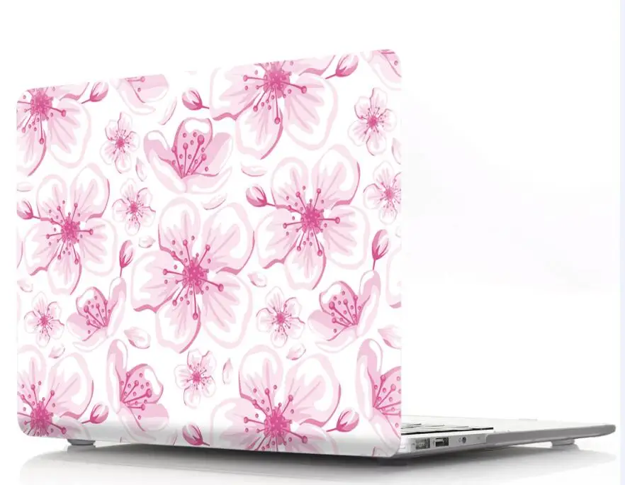 9 Узор с Сакурой чехол для ноутбука для Apple Macbook Air Pro retina 11 12 13 15 16 чехол для Mac Air 11,6 13,3 15,4 сенсорная панель - Цвет: 9