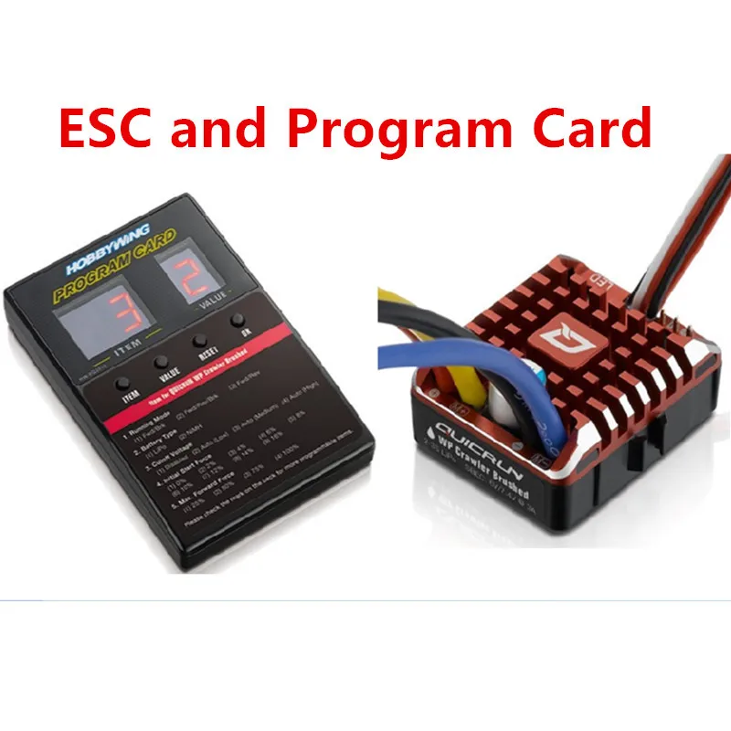 Hobbywing QuicRun WP 1080 гусеничный водонепроницаемый матовый 80A ESC встроенный BEC 2 3S Lipo со