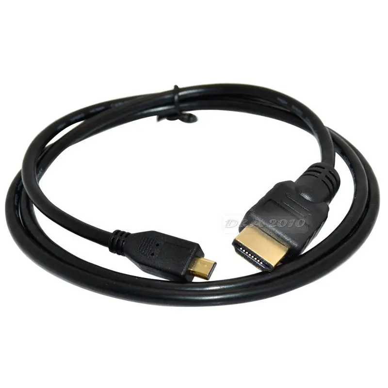 DANSPEED 3FT 6.5Ft 1 м/2 м EVO 4 г Премиум мужчинами M/M Микро HDMI ТВ кабель для сотового телефона подключения