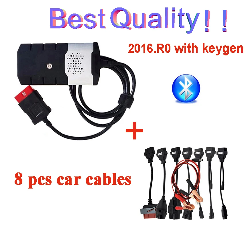 

2019 Newest 2016.R0 with keygen for delphis vd ds150e cdp bluetooth car truck tcs cdp pro plus for autocoms obd2 Scanner