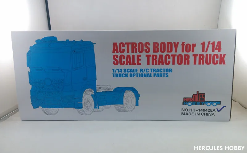 [HERCULES HOBBY] TAMIYA 1 14 Scale тягач Actros 1843 полный кузов 2 оси