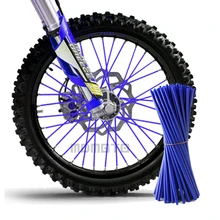 Motorcycle Motocross Dirt Bike Wheel Rim Spoke Skins Covers Wrap Decor Protector Kit for KTM DUKE 125 250 YAMAHA honda suzuki