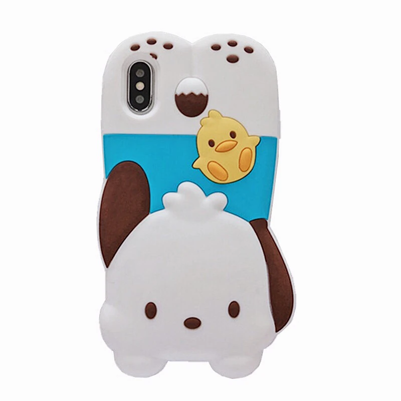 

Cute Cartoon Silicone Case for iPhone X Xs Max XR 8 7 6 6s Plus Mobile Phone Cases Fashion Protective Silicon Cover Shell