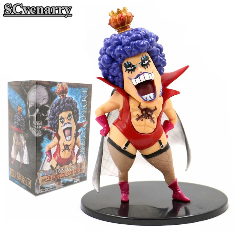 One Piece Emporio Ivankov The Grandline Men Pvc One Piece Figure Action Collectible Model Toy 16cm Aliexpress
