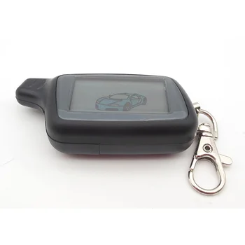 

Russia version X5 lcd remote controller for Tomahawk X5 lcd remote two way car alarm system free shipping
