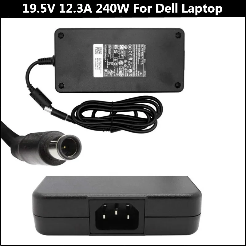 Новый адаптер питания Genui 240W 19 5 V 12.3A совместим с Dell Alienware M17x R4 M18x X51 Precision M6400 M6500 M6600