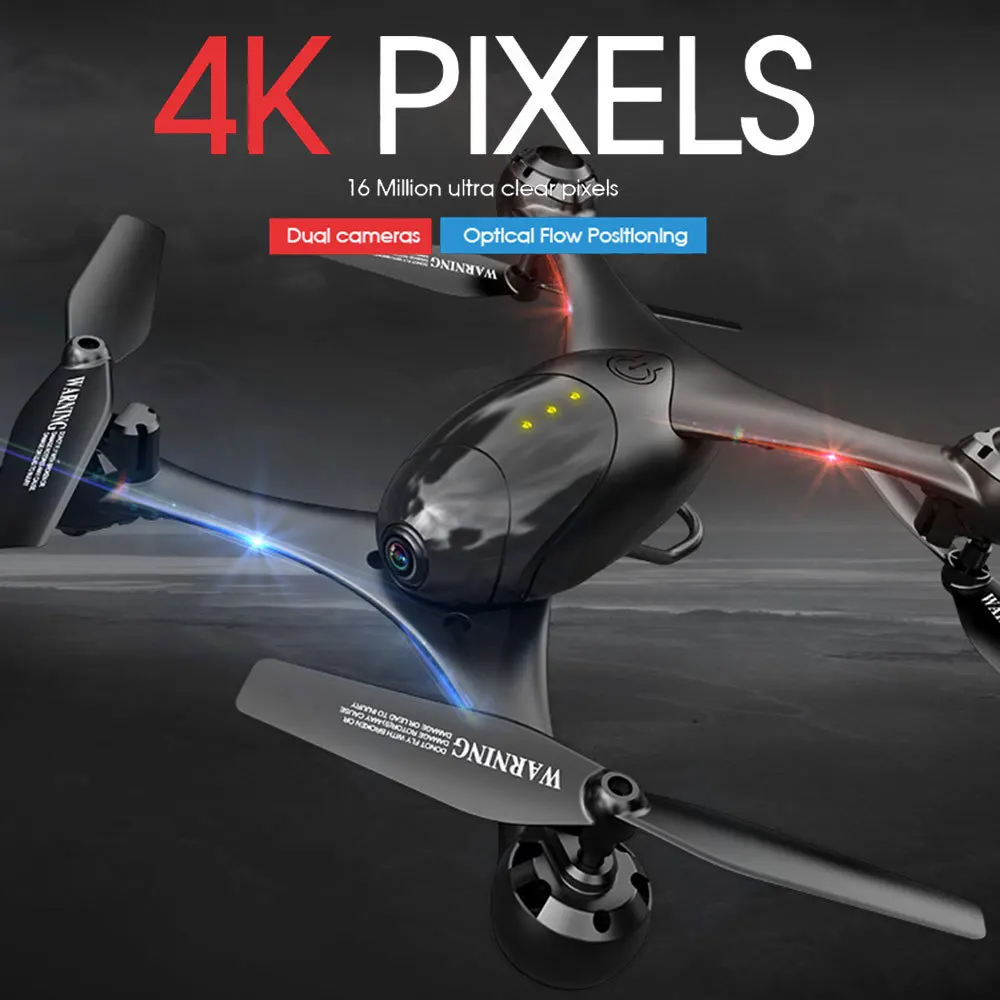 

LM06 KF600 Drone 1080P/4K Wifi FPV Dual Camera Optical Flow Positioning Gesture Control Altitude Hold Quadcopter Vs SG106 PM9