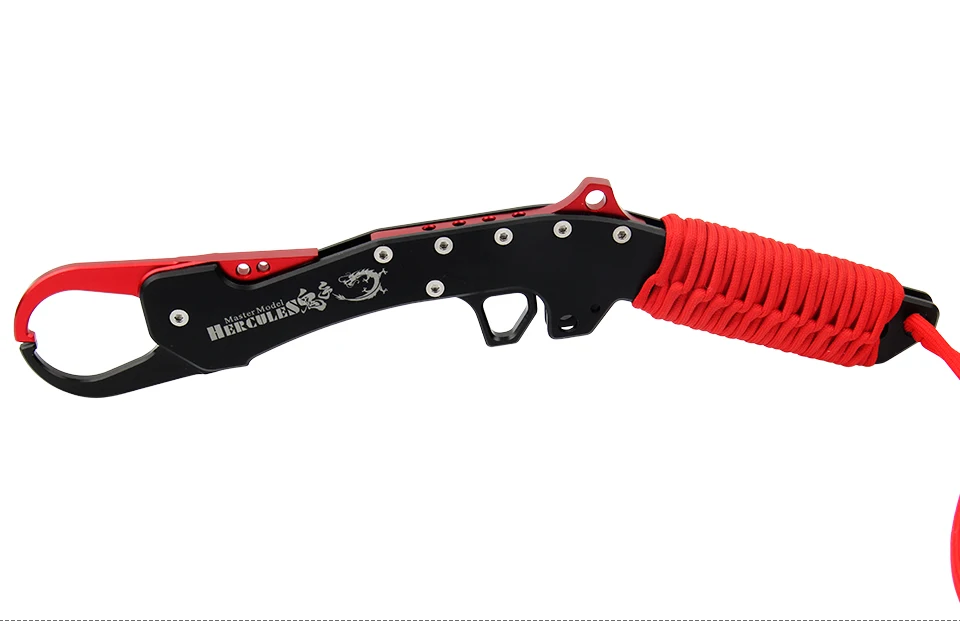 Liga de Alumínio Tsurinoya Pesca Pinça Hercules - 168g Peixe Grip Grabber Portátil Isca Captura Ferramenta 285mm 12 Ferramentas de pesca