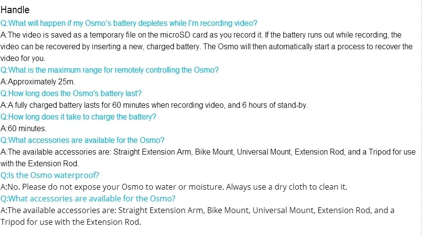 DJI Osmo Genggam Handheld 4K Camera And Stabilizer Gimbal 3 Axis Gimbal DJI Phantom 3 EMS