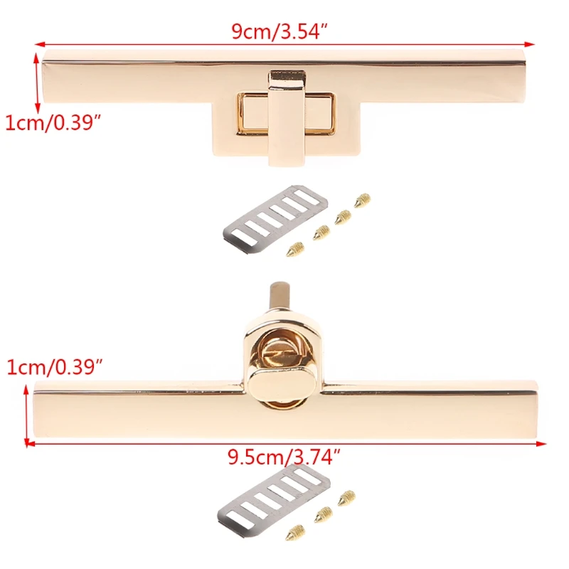 THINKTHENDO, новинка, металлическая застежка, поворотные замки, поворотный замок для ручной работы, ручная сумка, кошелек, фурнитура, элегантная Золотая сумка, аксессуары