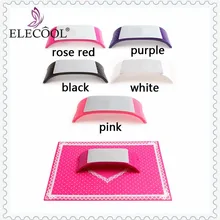 Elecool подушечка в стиле Нейл-арт столик для ногтей Pad Pratique основная пудра для полировки ногтей держатель ручная Подушка для маникюра Poduszka Paznokcie