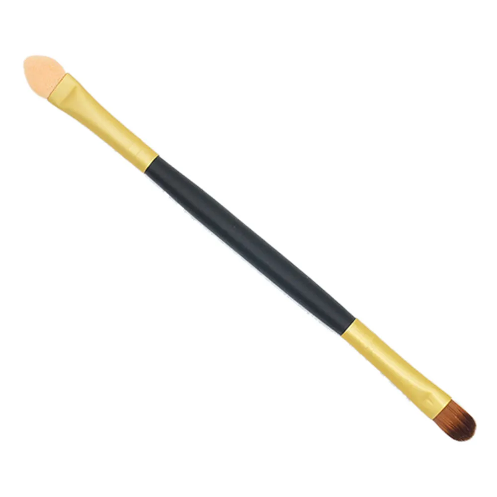 

1PC Wood Handle Makeup Brush Double-end Design Eyeshadow Sponge Brush Applicator Makeup Cosmetic Tool Eye Shadow Makeup Brushes