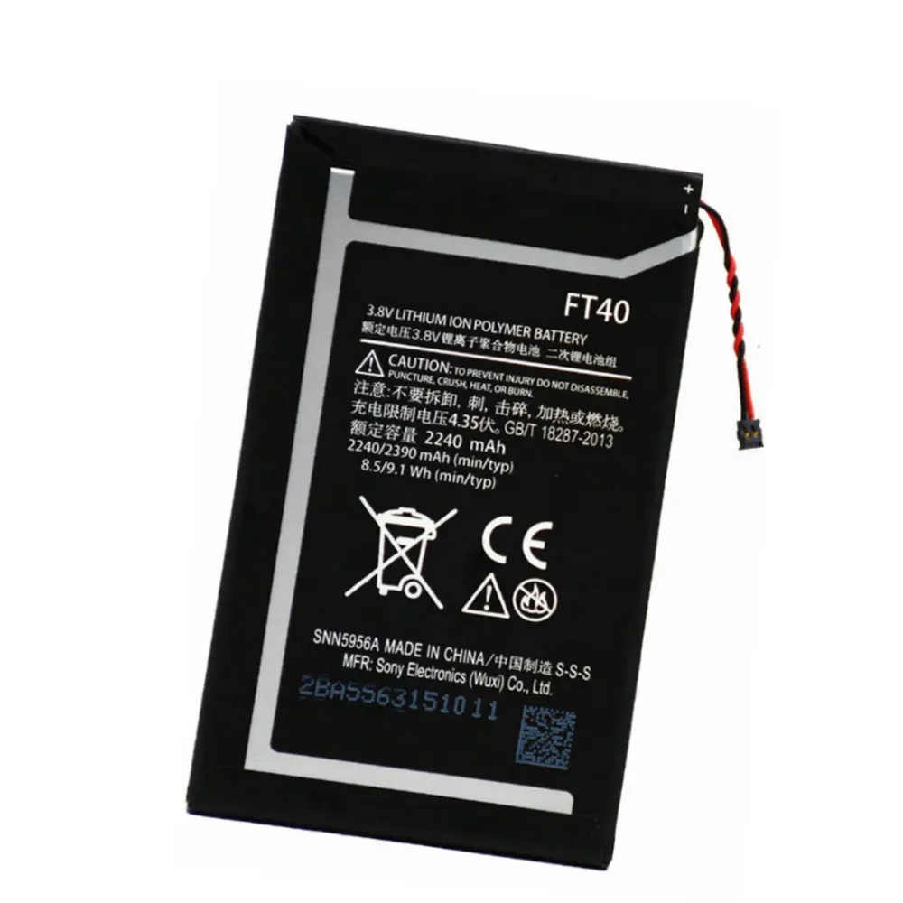 

2240mAh FT40 for Motorola Moto E 2ND Gen 2E XT1526 XT1527 XT1528 XT1031 Mobile Phone High quality Replacement Battery