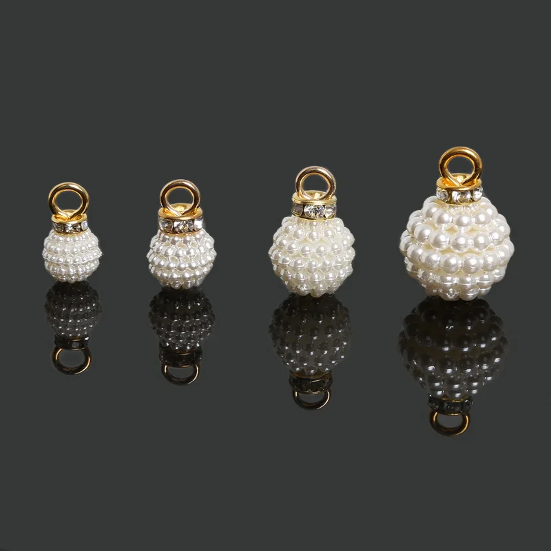 1 и 10 шт жемчужные кабошон гранат белый Ivoy жемчуг Имитация Бусины ABS ювелирных изделий DIY для женщин Бисер для одежды