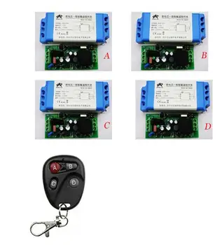 

home AC 85V-250V Wireless Remote Control Lights Switch No Wiring On/off for Lamps Fans Appliances 110V 220V ON/OFF Kit 315/433M