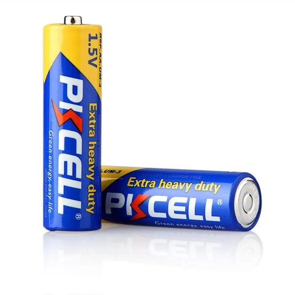 12 шт. x PKCELL R6P 1,5 В AA Батарея сухой Батарея Super Heavy Duty Батареи