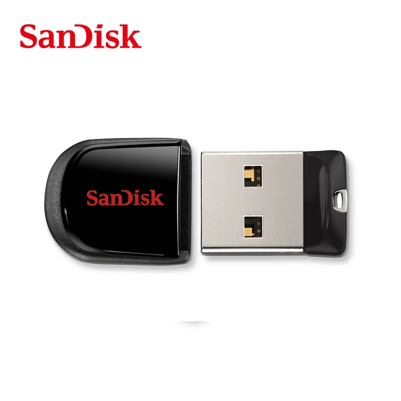 SanDisk супер мини металлический usb флэш-накопитель 64 ГБ 32 ГБ 16 ГБ флэш-накопитель портативный 128 Гб карта памяти Флешка для хранения флэш-диск