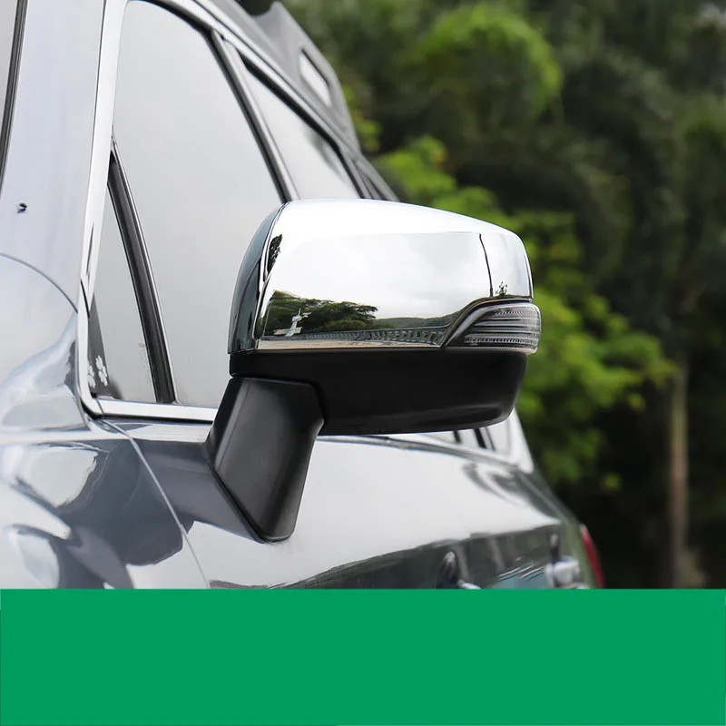 

lsrtw2017 abs car rearview cover chrome for subaru forester xv legacy 2013-2019 2018 2017 2016 2014 2015