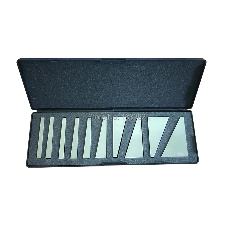 

10Pcs Angle Blocks Set Lathes Milling Machinist Hardened steel Precision Ground