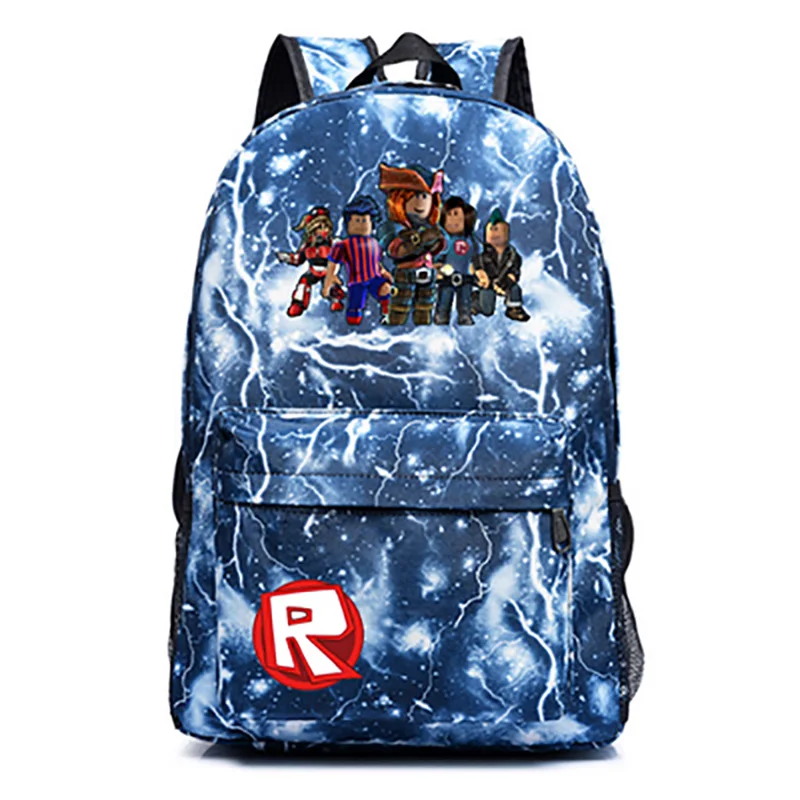 Roblox New Flash Backpack Student bookbags for teenage girls and Boys Back to School Bags