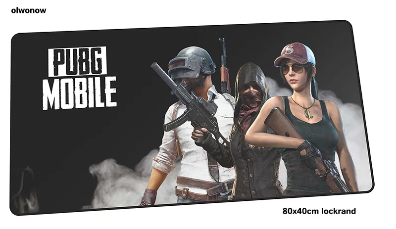 Pubg коврик для мыши 80x40 см модные коврики для мыши лучший игровой коврик для мыши геймер HD узор Большие персонализированные коврики для мыши Клавиатура ПК коврик - Цвет: Size 800x400x2mm