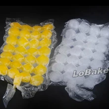 Горячая 10 упак./лот дешево и высокое качество 28 кубиков гель Ледяной пакетный кулер для хранения продуктов для пикника Спорт пакетик для кубиков льда