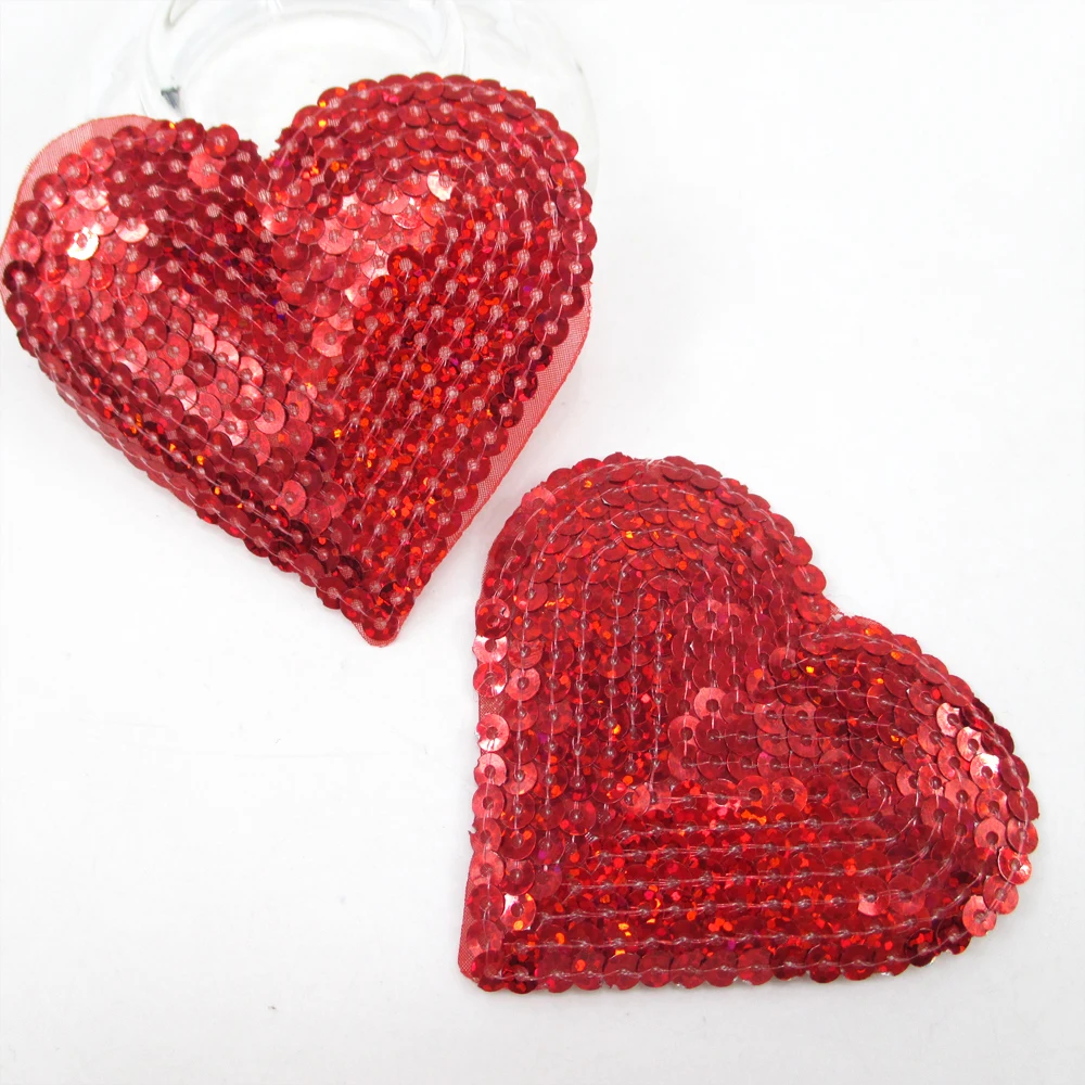 

heart Rainbow embroidery patch diy clothing patch applique blossom DIY Accessory Sewing Supplies,20Yc387