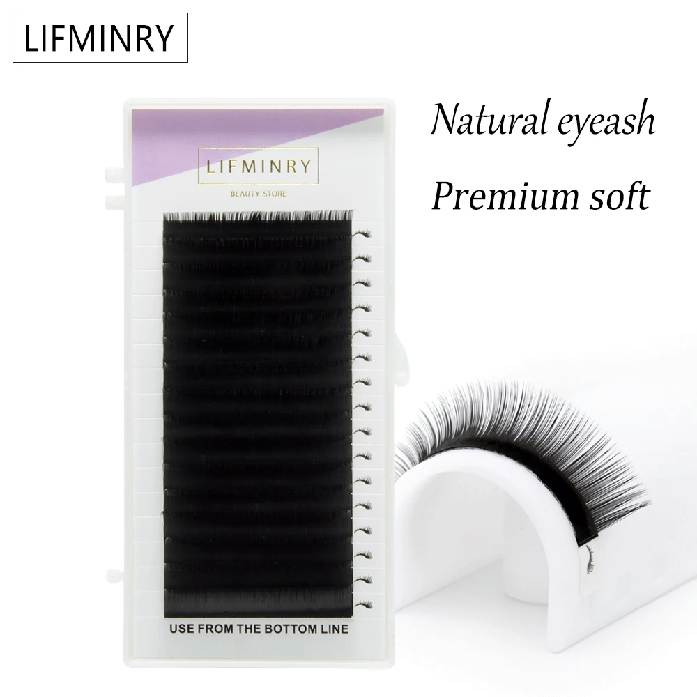 

4cases J/B/D/C 7-15mm natural Eyelashes extension, mink eyelashes ,individual eyelash false eyelash