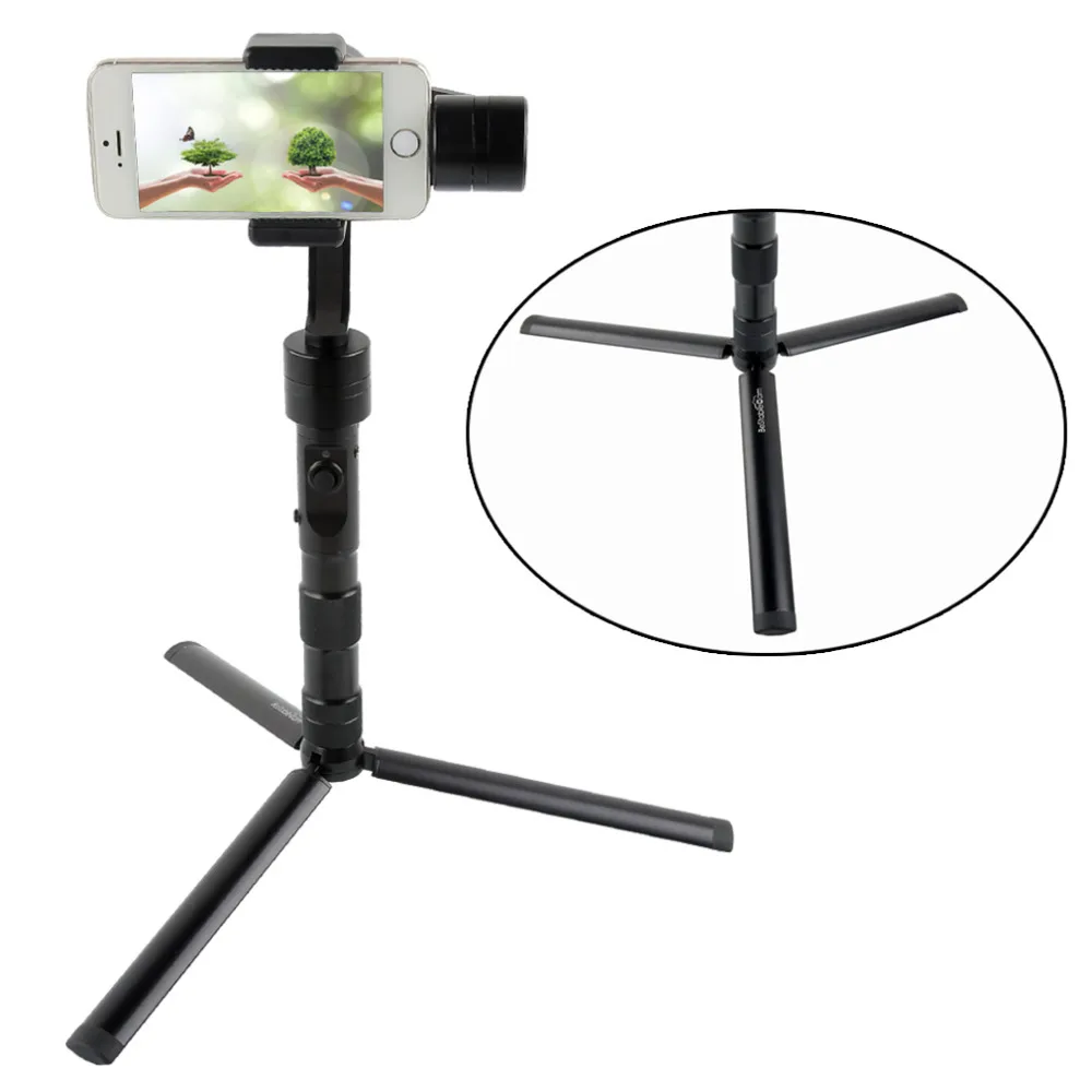 

Aluminum Alloy Portable Mini Table Tripod Leg for Zhiyun Smooth Q/3/III /2/C Z1-Evolution/FY Spg C SmartPhone Handheld Gimbal